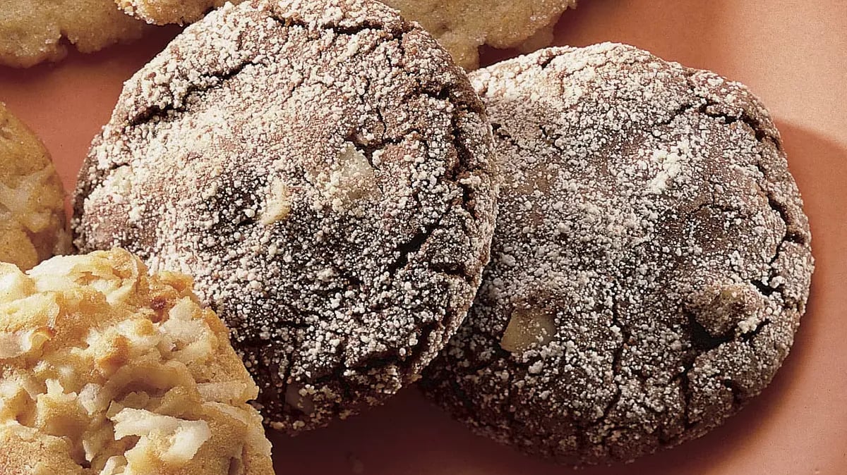 Fudgy Mocha Cookies