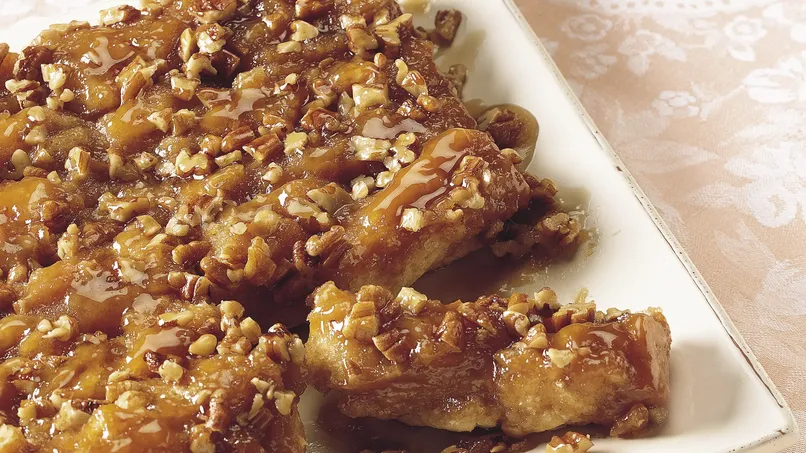 Sweet Potato-Caramel Twist Coffee Cake