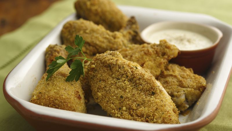Oven-Fried Ranch Chicken