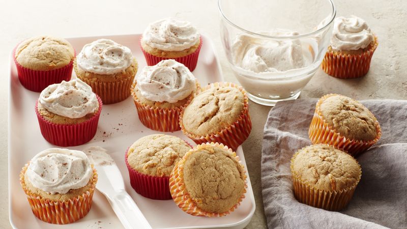 Sweet Potato Cupcakes Recipe - BettyCrocker.com