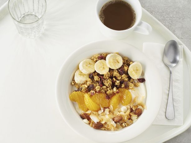 Tropical Fruit Granola Smoothie Bowl