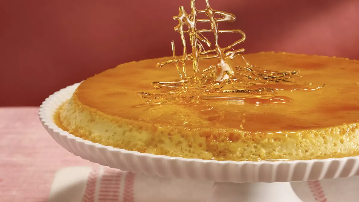 Rich Orange Flan