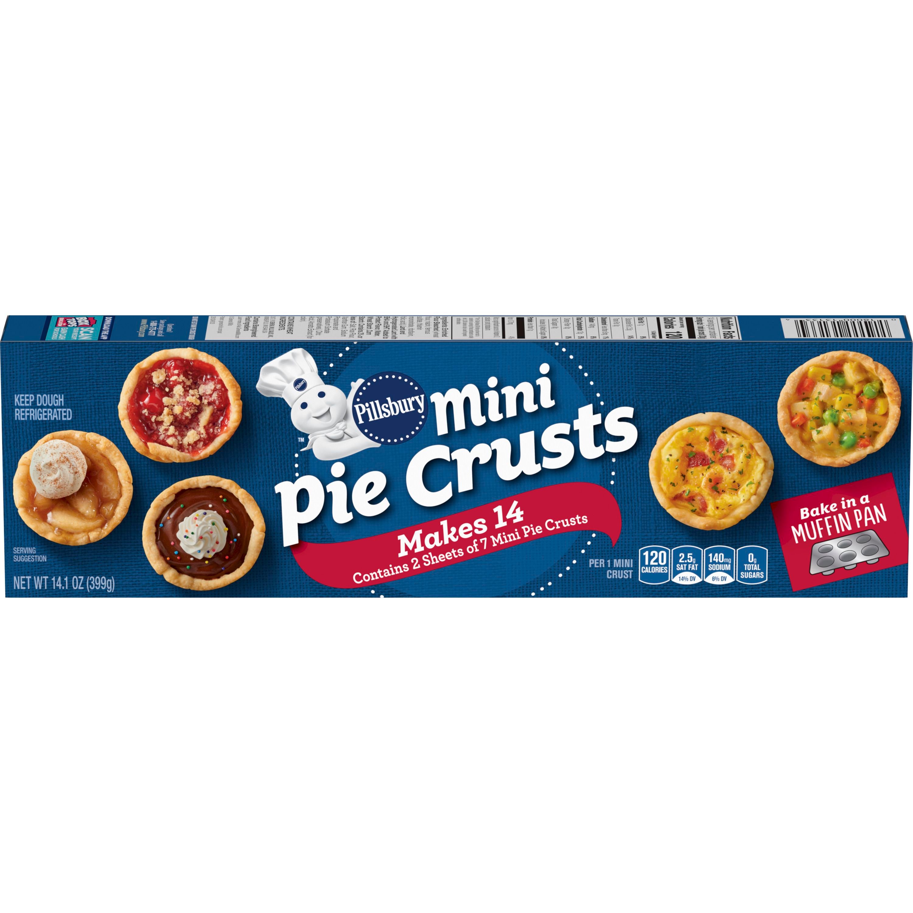 Pillsbury Mini Pie Crusts, 14 ct., 14.1 oz. - Front