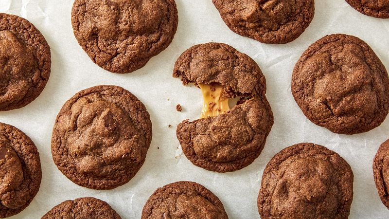 Death by Chocolate Caramel Cookies