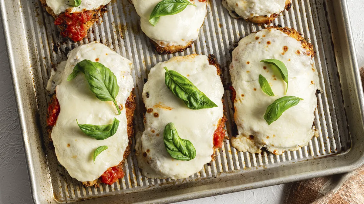 Sheet-Pan Chicken Parmesan
