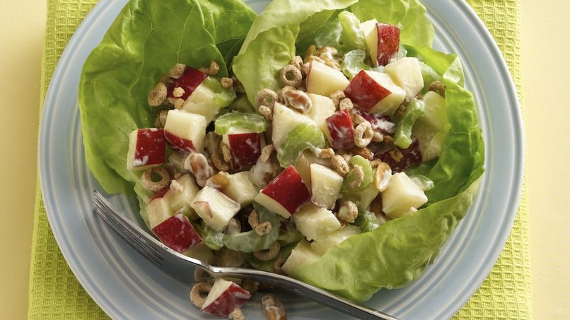 Ensalada Crujiente con Fruta
