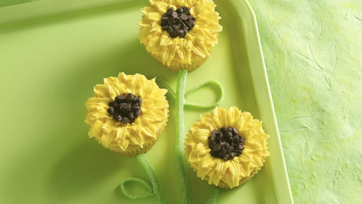 Sunflower Cupcakes