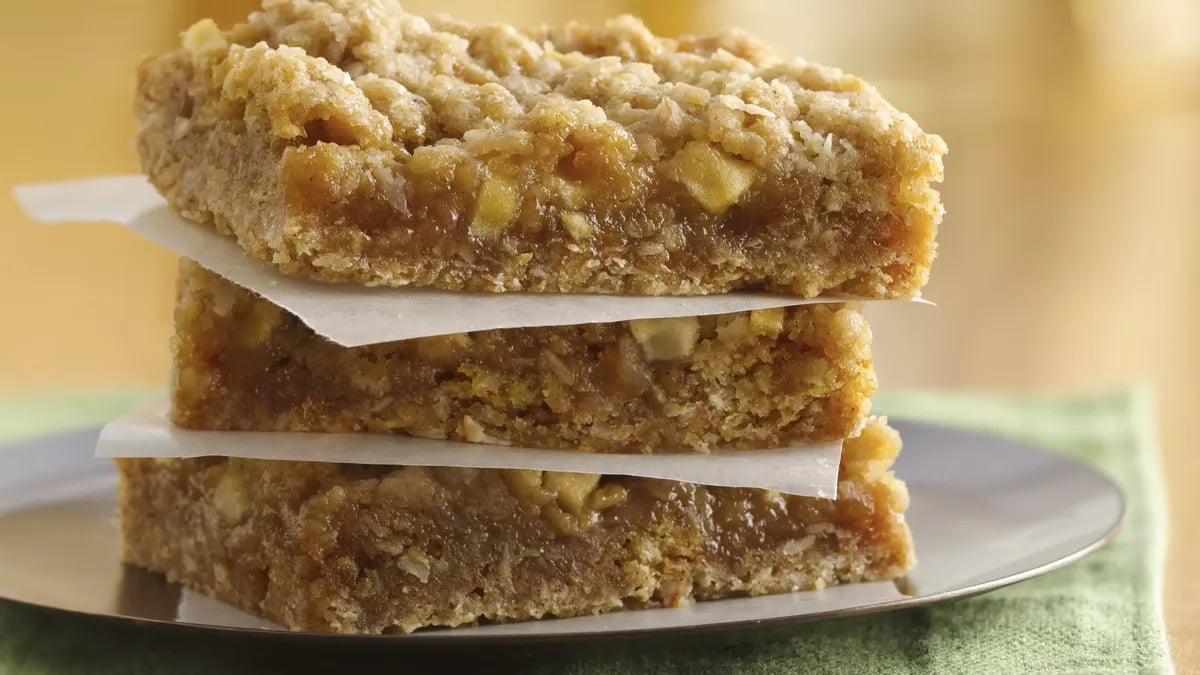 Easy Caramel Apple Bars