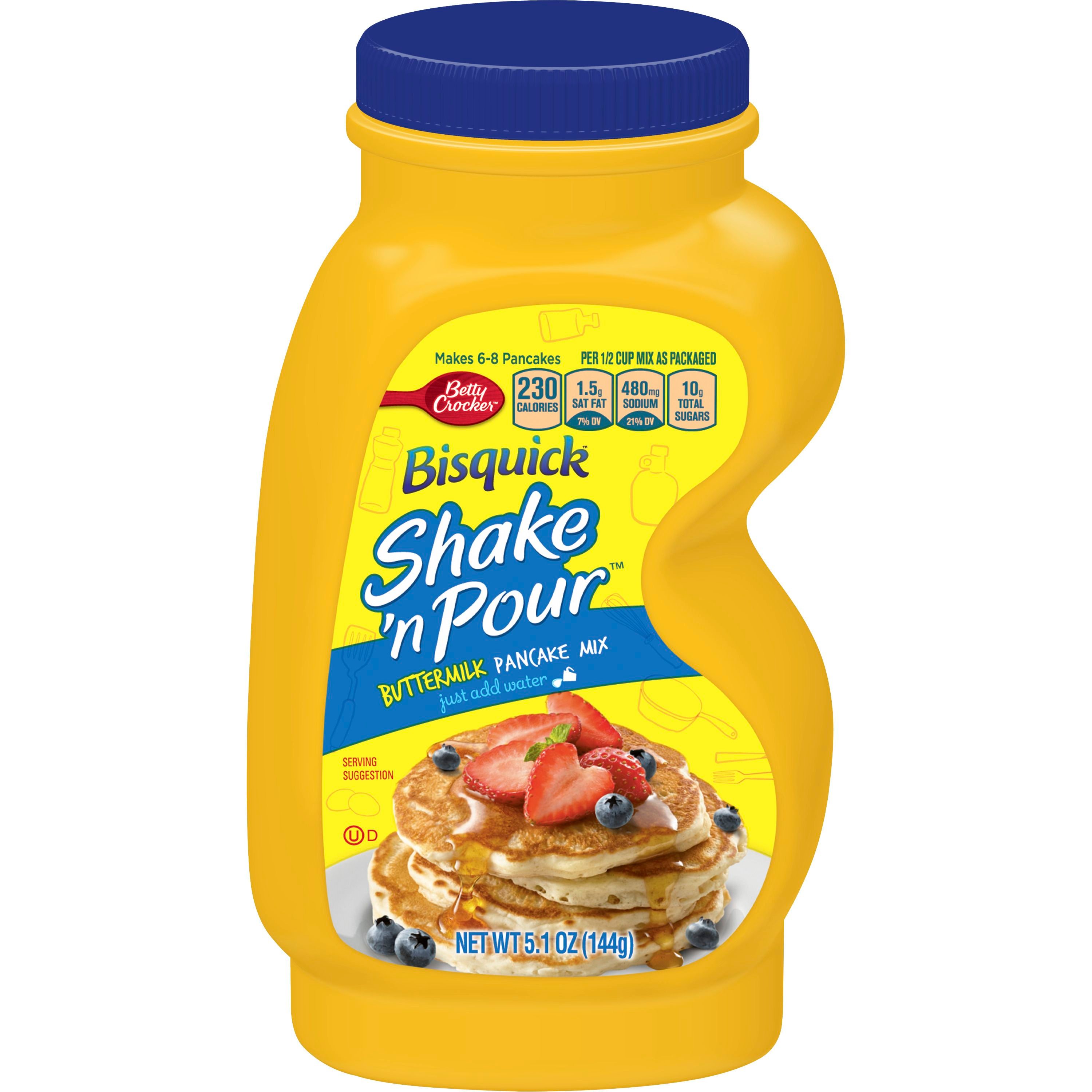 Shake ‘n Pour™ Buttermilk Pancake Mix - Front