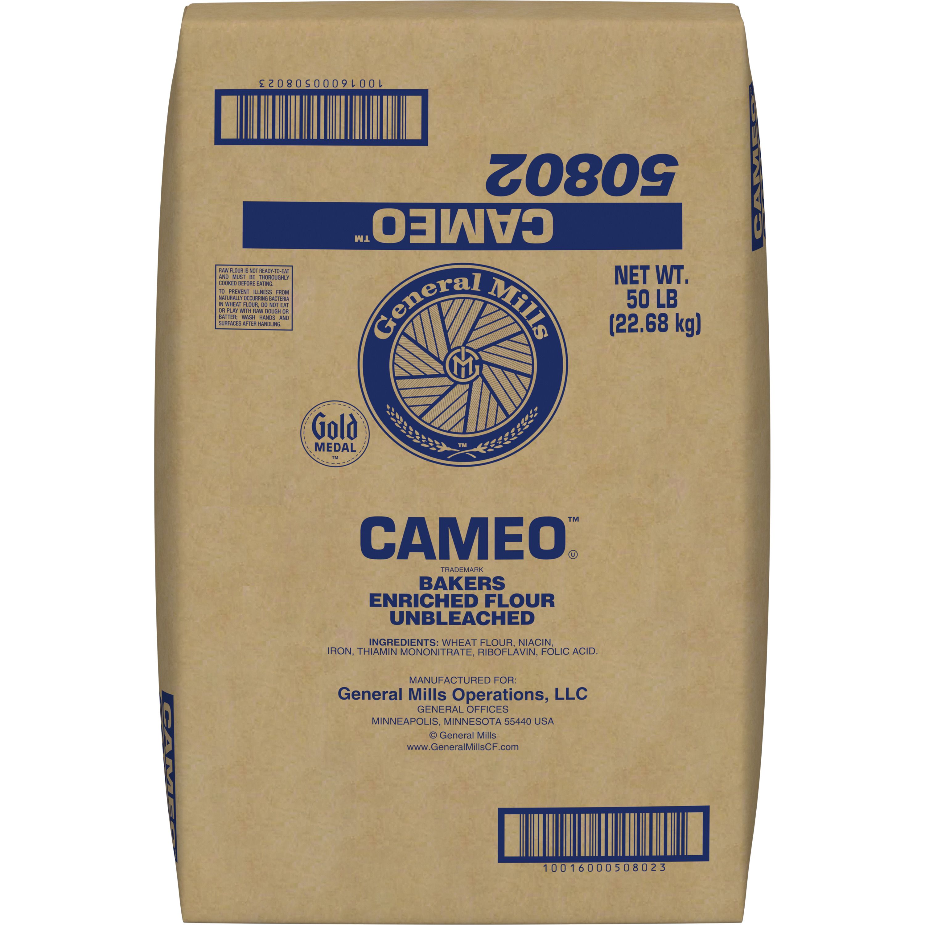 Gold Medal™ Cameo™ Bakers Flour Enriched/ Unbleached 50 lb