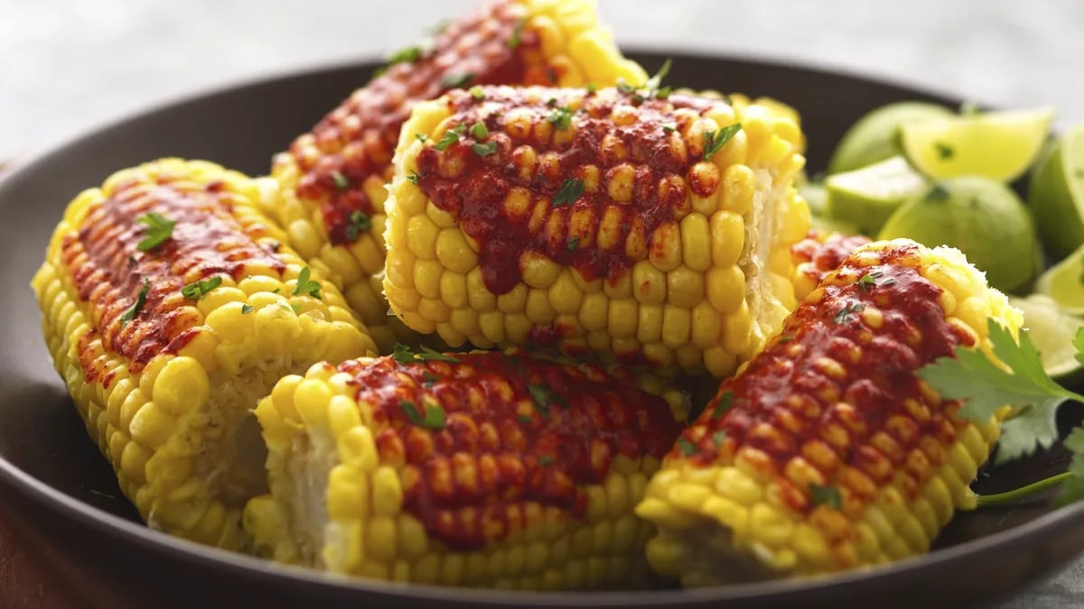 Achiote Corn-on-the-Cob