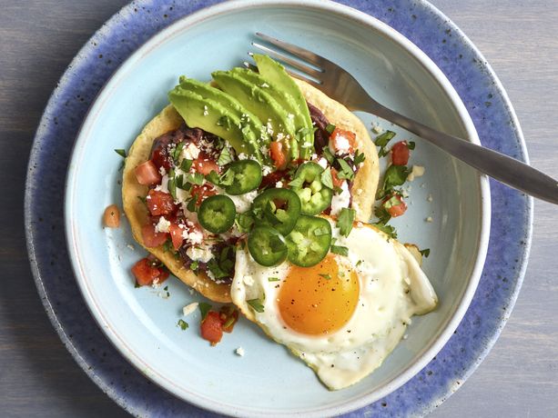 Huevos Rancheros Biscuit Flats