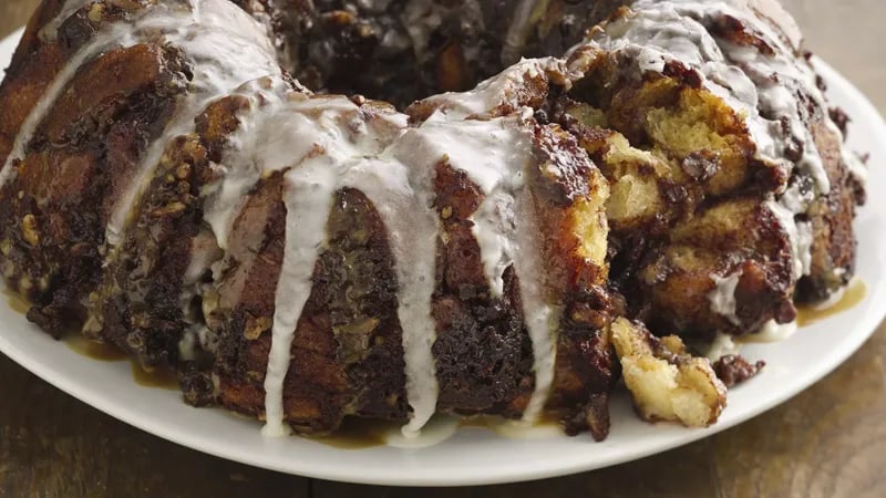 Mocha Cappuccino Pull Apart Coffee Cake