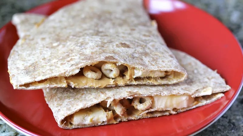 Cheerios™-Banana Quesadillas