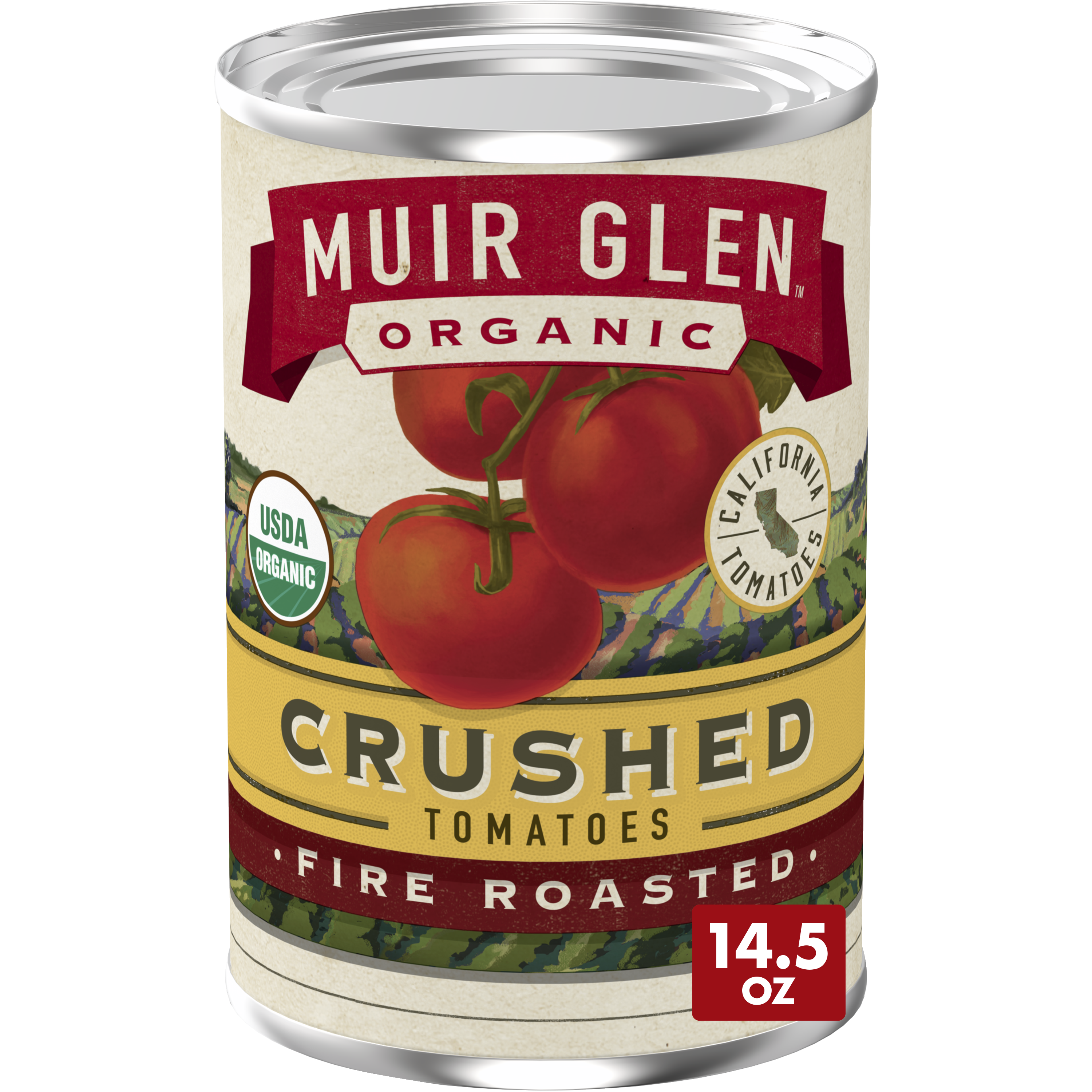 Fire Roasted Crushed Tomatoes | Canned Tomatoes | Muir Glen Fire Roasted Crushed Tomatoes | Canned Tomatoes | Muir Glen