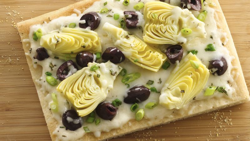 Artichoke and Olive Pizza