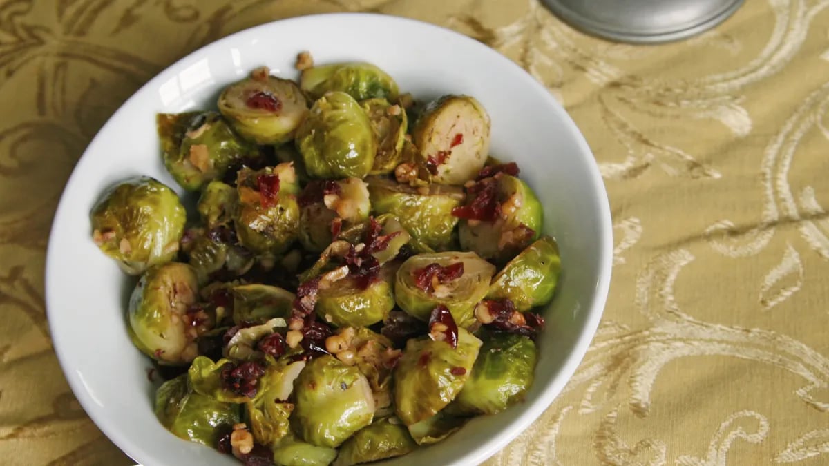 Braised Brussels Sprouts