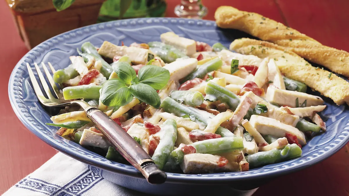 Tofu-Potato Primavera