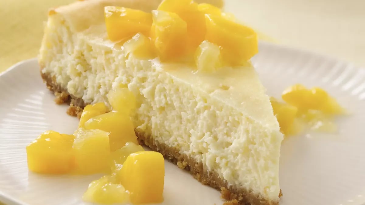 Piña Colada Cheesecake