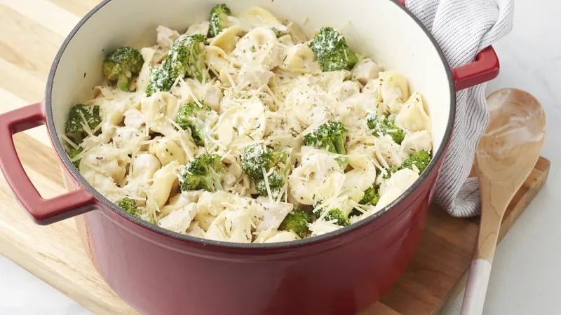 One-Pot Creamy Chicken Tortellini