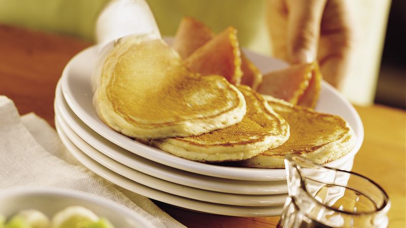 Maple-Sour Cream Pancakes