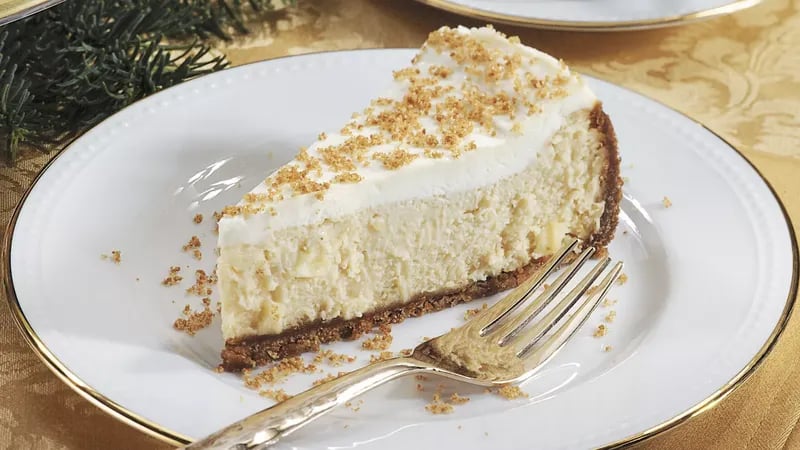 Spiced Cider Cheesecake