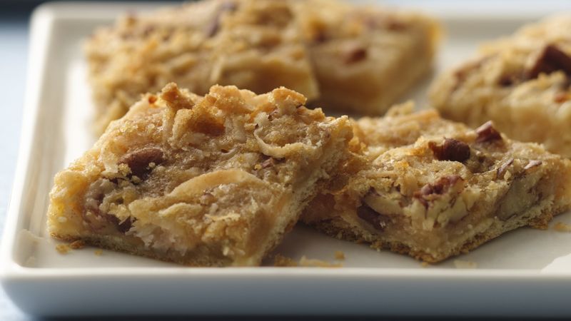 Reduced-Sugar Quick and Chewy Crescent Bars