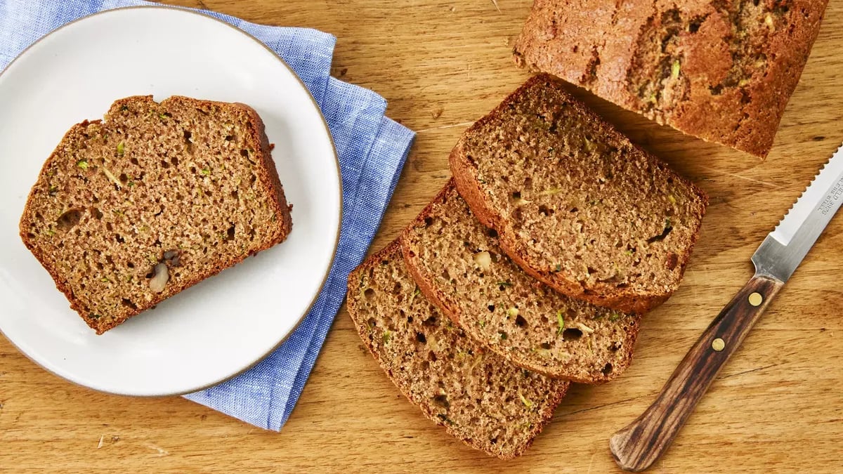 Skinny Zucchini Bread