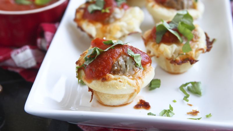 Meatball Pizza Cups