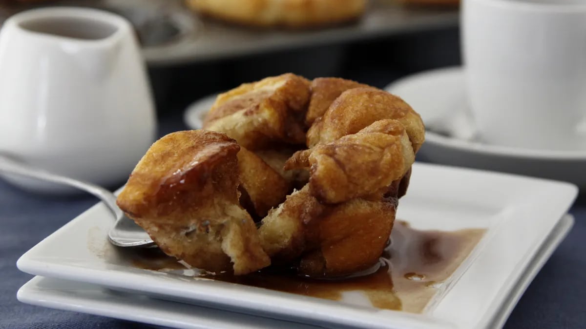 Mini Hazelnut-Cocoa Monkey Breads