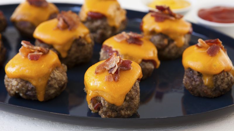 Bacon-Cheeseburger Mini Meat Loaves