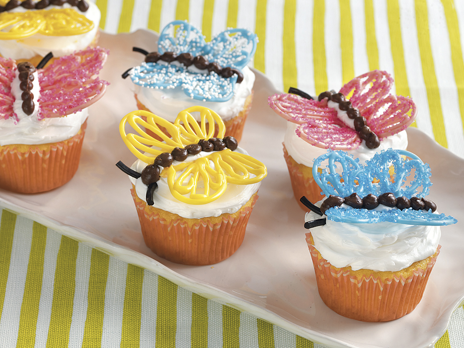 Butterfly Cupcakes Recipe - BettyCrocker.com