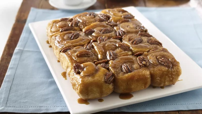 One-Rise Caramel Rolls