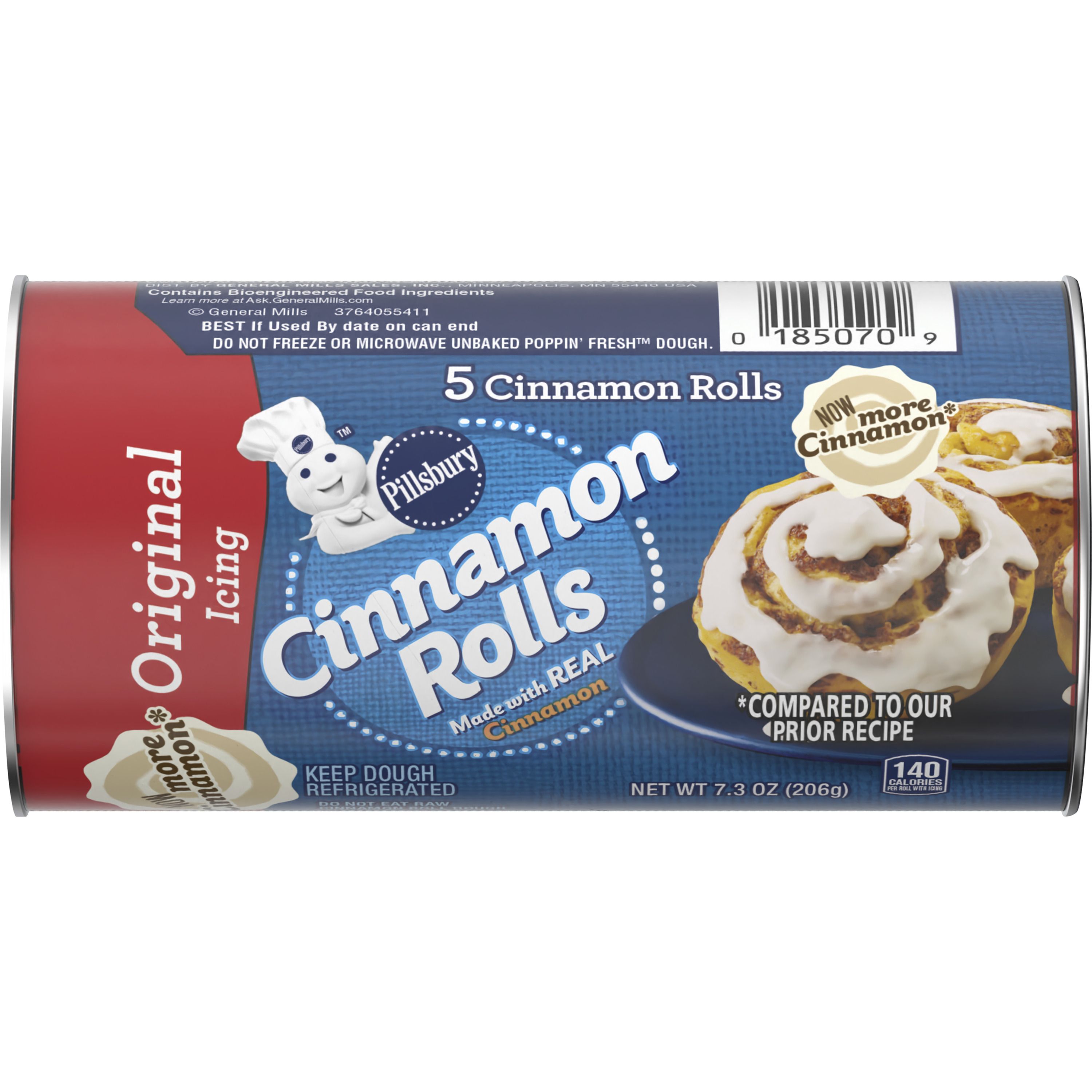 Pillsbury™ Cinnamon Rolls with Original Icing (5 count) - Front