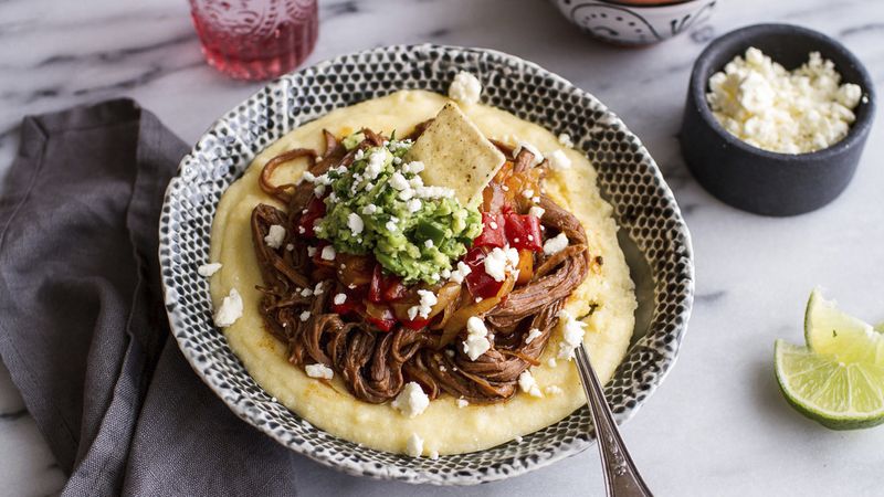 Slow-Cooker Beef Tamale Bowls