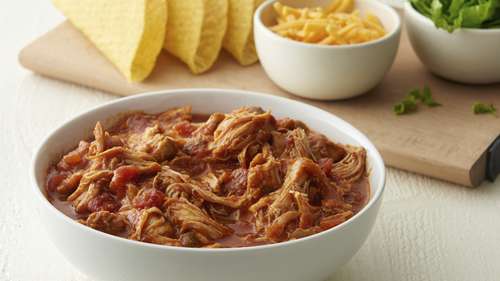 Slow-Cooker Shredded Mexican Chicken 