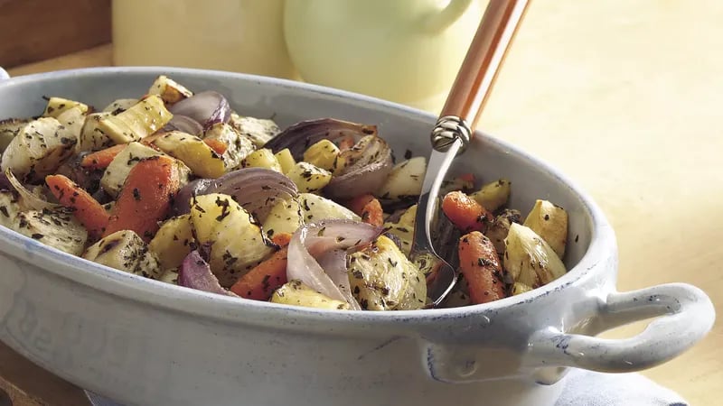 Herb Roasted Root Vegetables