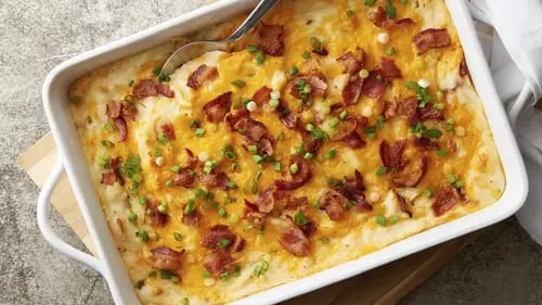 Loaded Mashed Potato Casserole