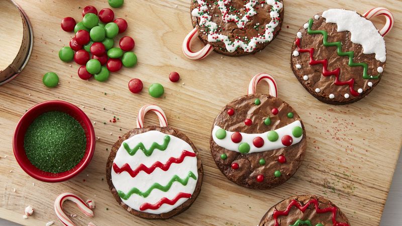Easy Brownie Ornaments