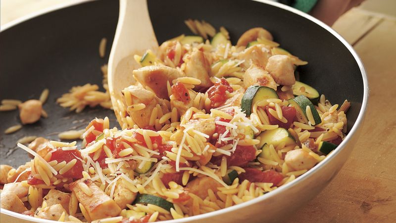 Chicken and Orzo Supper