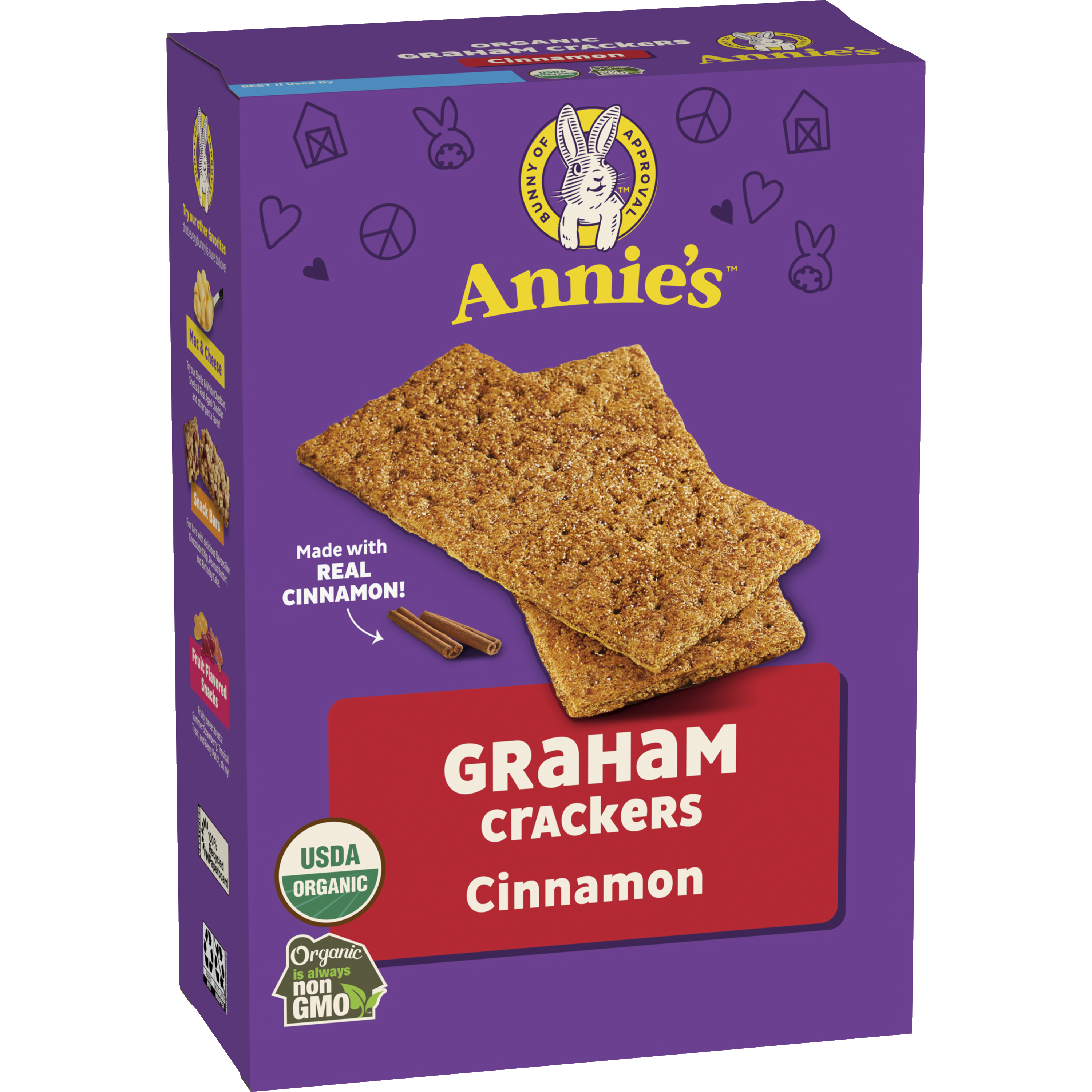 ウィリンキー　anne アニー　アランタグ付き Organic Cinnamon Graham Crackers | Annie's Homegrown