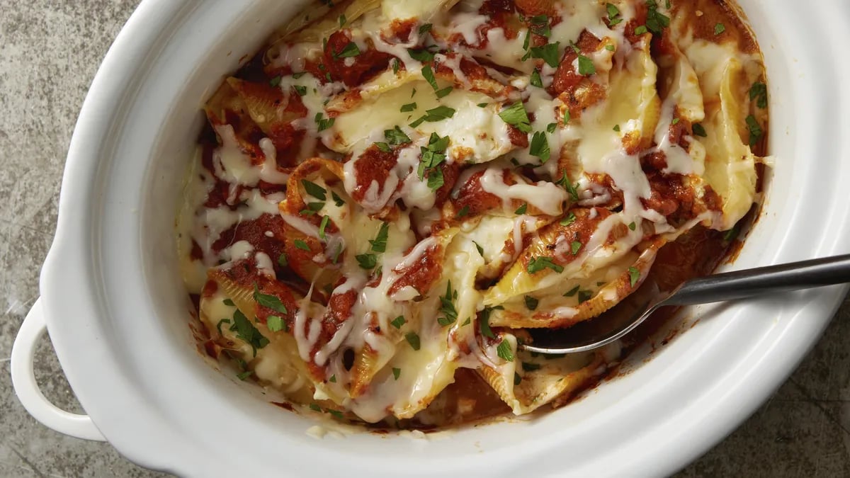 Slow-Cooker Million-Dollar Stuffed Shells