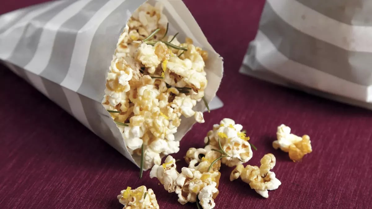 Maple Rosemary Popcorn