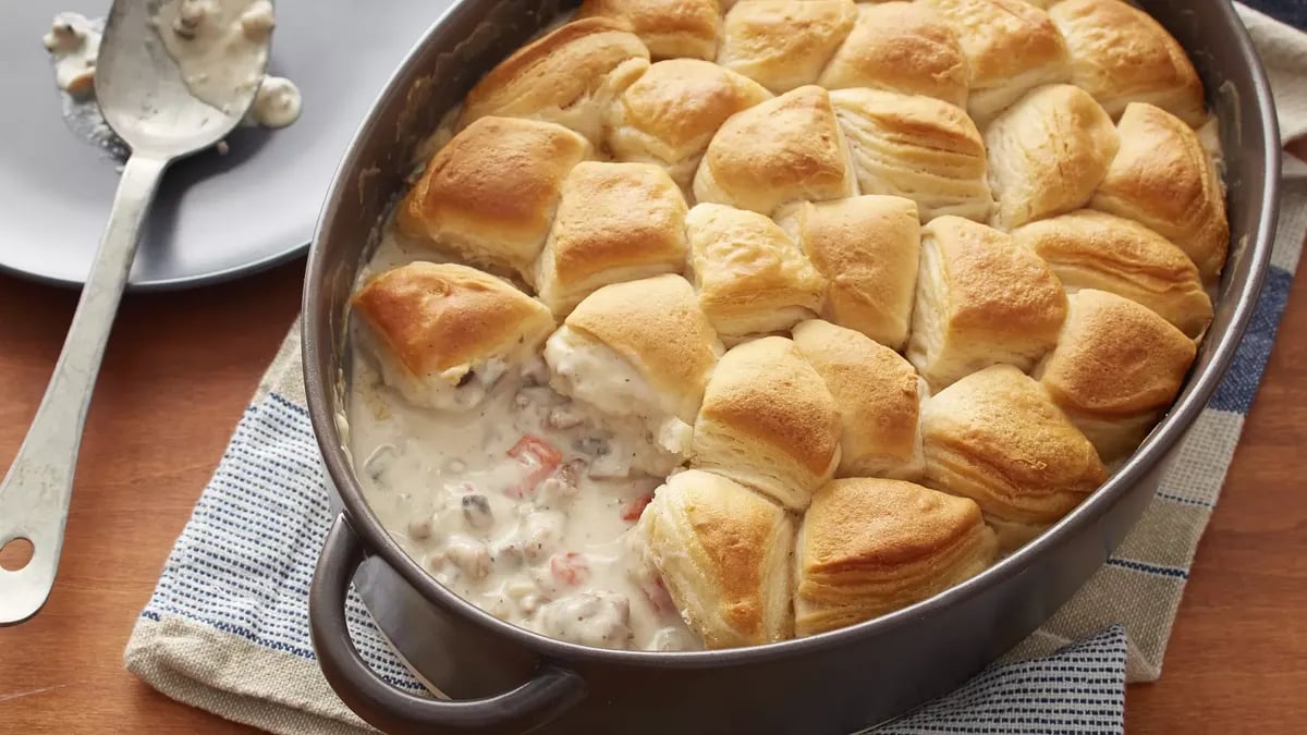 Biscuits and Gravy Casserole