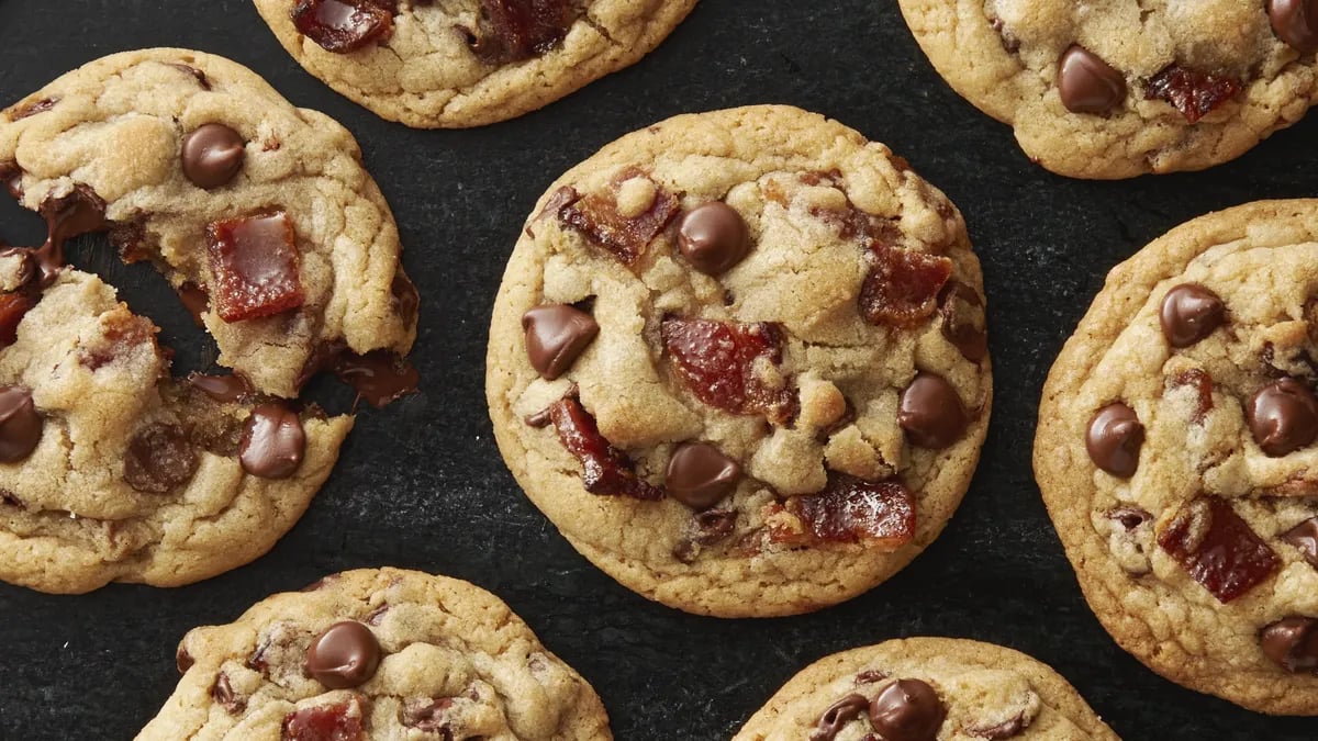 Candied Bacon Chocolate Chip Cookies