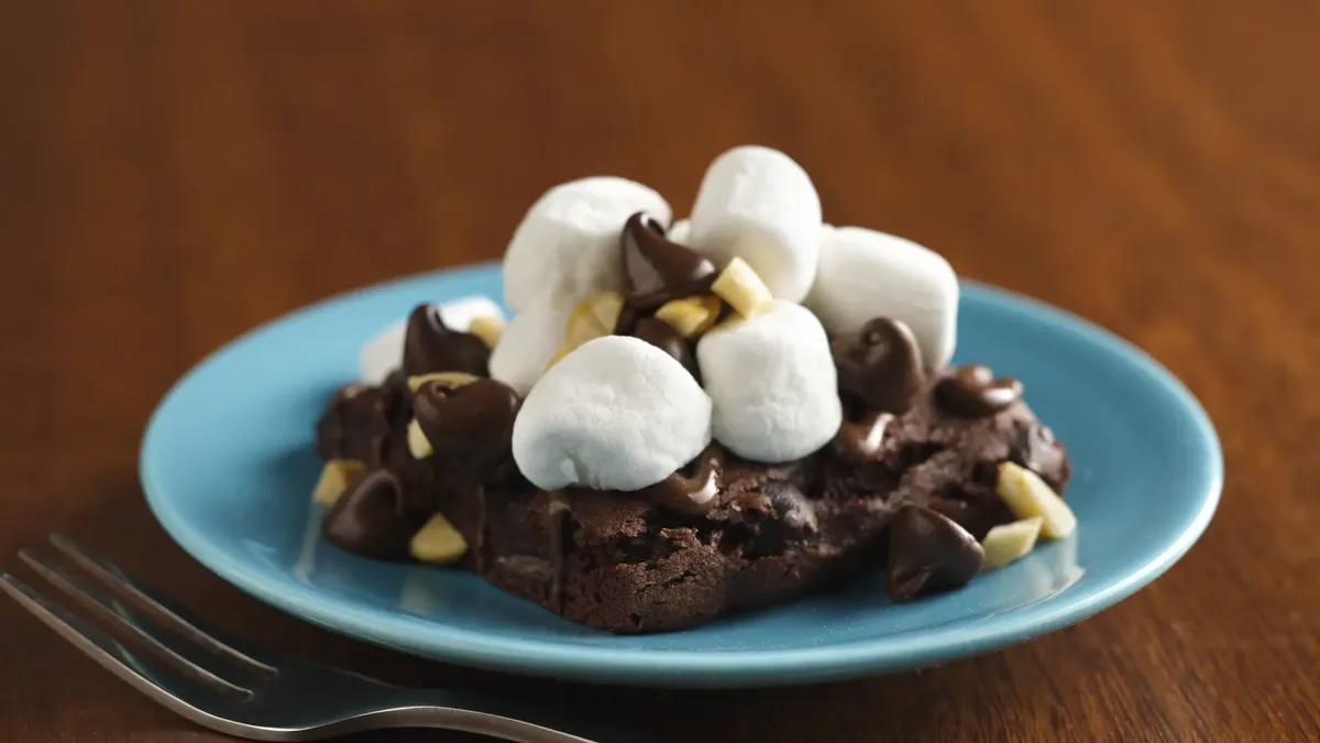 Individual S'more Brownie