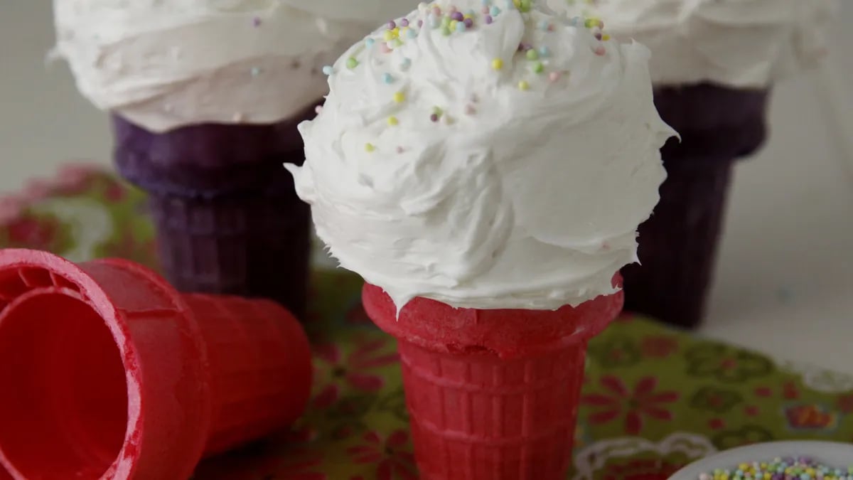 Ice Cream Cone Cake Pops