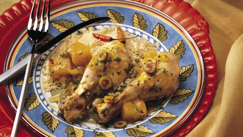 Slow-Cooker Moroccan Chicken