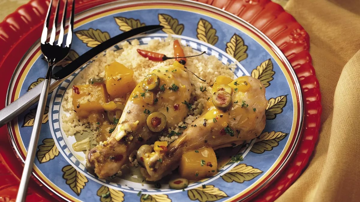 Slow-Cooker Moroccan Chicken