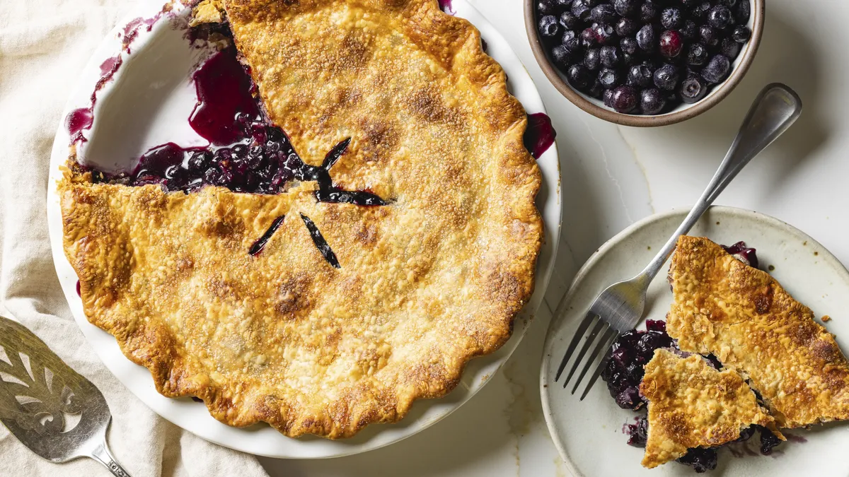Easiest Ever Blueberry Pie